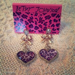 Betsey Johnson Earrings.