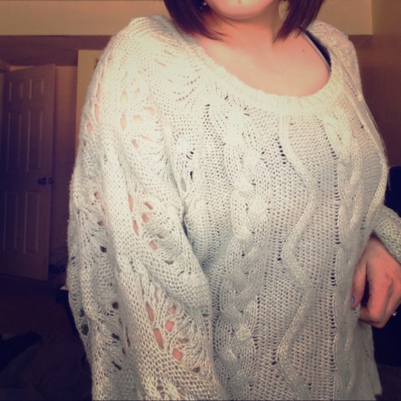 ❤Reduced❤Chunky mint knit sweater