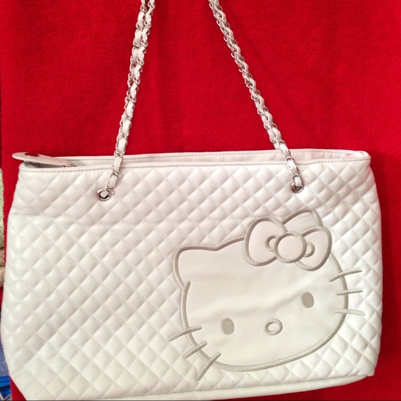 TODAY ONLY: $50 Hello Kitty quilted bag
