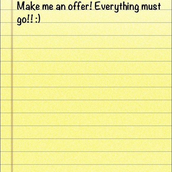 Make me an offer! Make it reasonable!