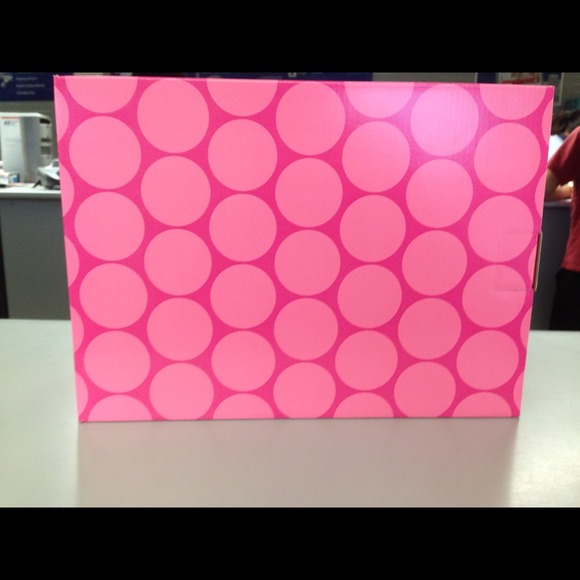 Look out for the pretty pink package!