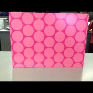 Look out for the pretty pink package!