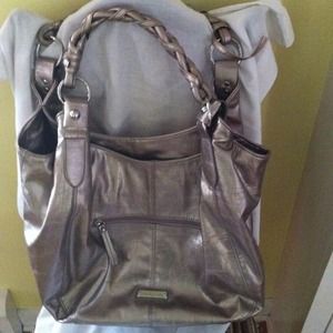 Steve Madden Large Silver Bag for @mermaidbelle