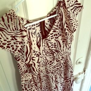 Traded - H&M Leopard Dress w/ Pockets!