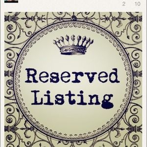 Reserved listing for lysstin
