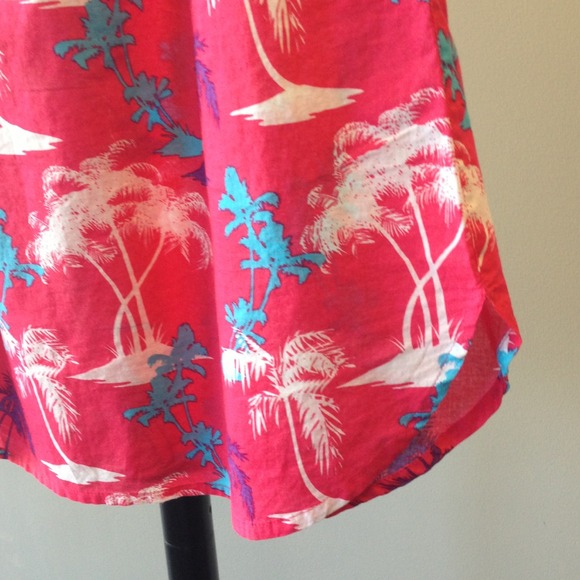 *SOLD* Topshop Pink Boho Hippie Summer Tube Dress - Picture 3 of 3