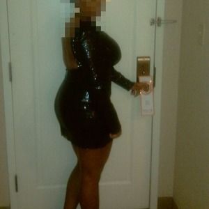 Sequin dress low back