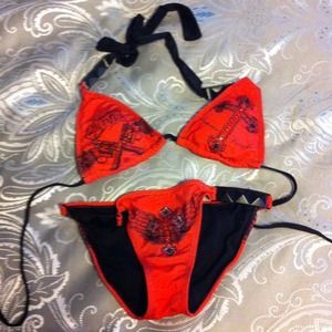 Affliction sinful swimsuit