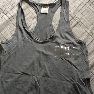 *^SOLD^* VS Pink yoga tank in grey