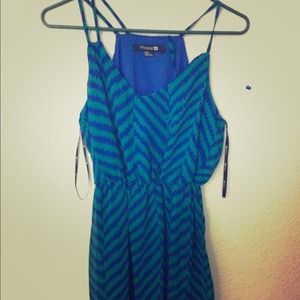 BlueGreen Dress
