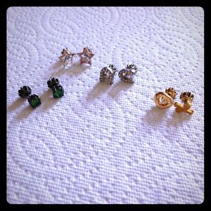 Juicy Couture Lucky Earring Stud Set