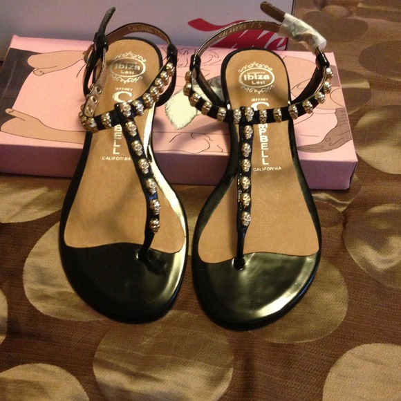 Brand new skull sandals and New skull flats