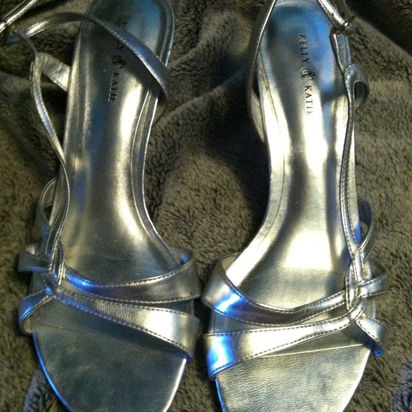 Silver Small Heels