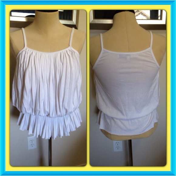 White tank top