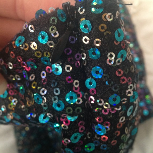 Sequin mini skirt - Picture 2 of 4