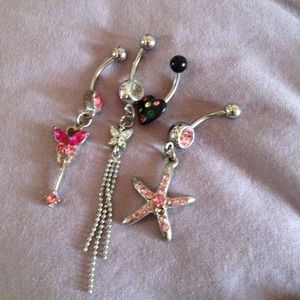 Bundle of belly rings!