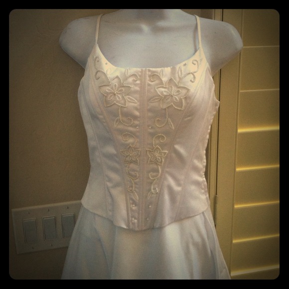 Corset wedding dress or ball gown