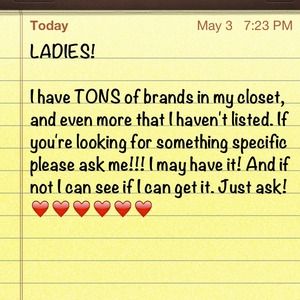 Looking for a brand or item? ASK ME!