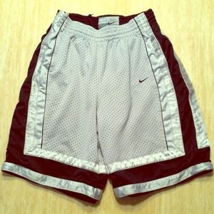 ***RESERVED mens reversible nike basketball shorts