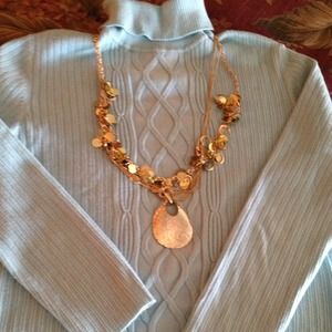 TIFFANY BLUE sweater top, L/XL