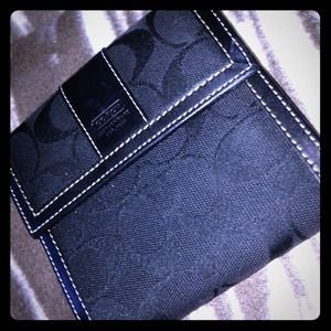 Authentic Black coach wallet