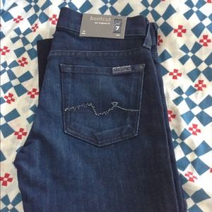 Brand New! 7 for all mankind  bootcut jean