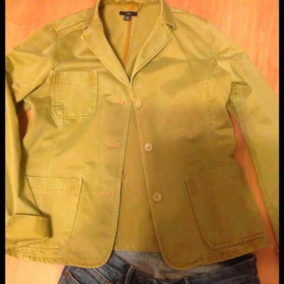 SOLD~~~~ @lana88fan Gap khaki cotton blazer sz L