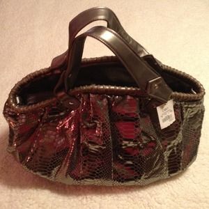 Sparkling Silver Purse