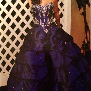 Mori Lee Ball Gown Prom Dress Sweet 16