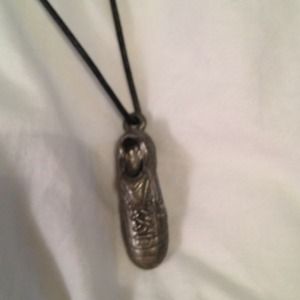 Sold!!!!Nike soccer necklace.