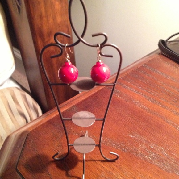 Coral Earrings