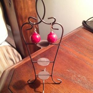 Coral Earrings