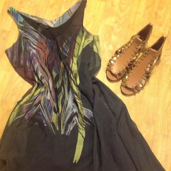 ⚡SOLD⚡Colorful Calvin Klein Dress