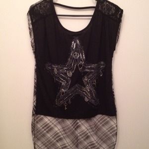 NWT Bongo hi low shirt