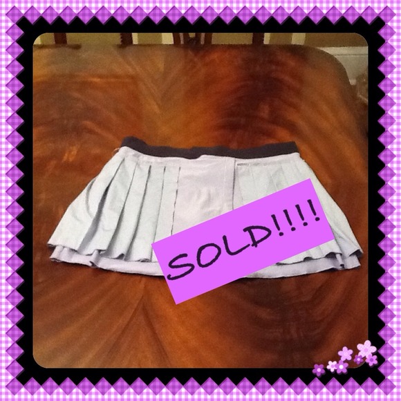 LAVENDER NIKE TENNIS SKIRT WITH BUILT IN SHORTS