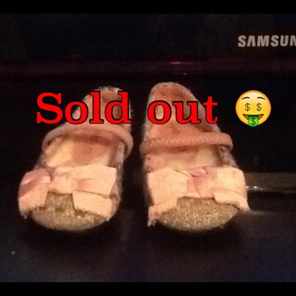 A beautiful pair of shoes for a little beauty.