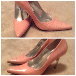 Pink croco Steven Madden