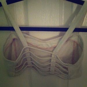 brandy melville cage back bra top