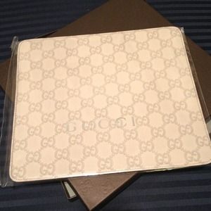 NEW Authentic GUCCI Guccissima Leather Mouse Pad
