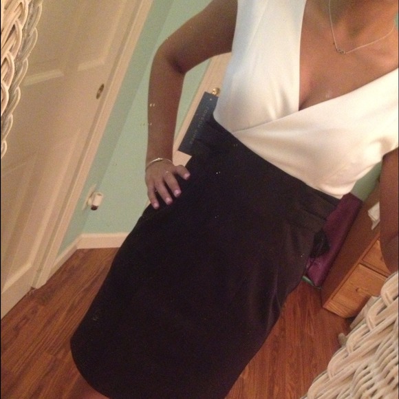 Black and White Dress