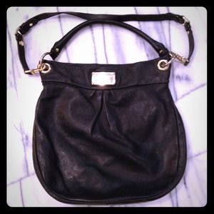 Marc by Marc Jacobs Black leather Hillier hobo bag