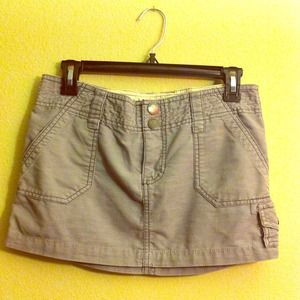 Supply cargo mini skirt