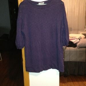 FOREVER 21 3/4 sleeve oversized sweater