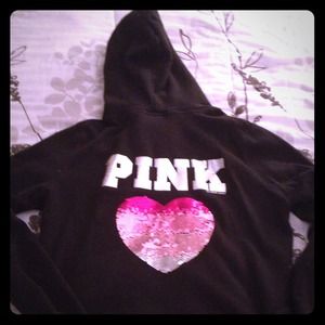 Victoria Secret black sweatshirt