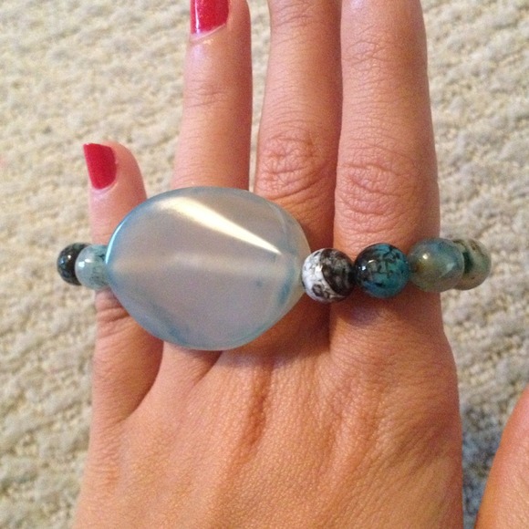 Greenish/Blue Bracelet Set - Picture 3 of 4