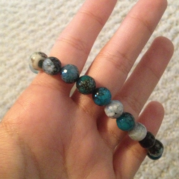 Greenish/Blue Bracelet Set - Picture 4 of 4