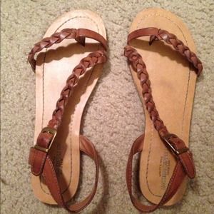 Brown Sandals! Worn once!