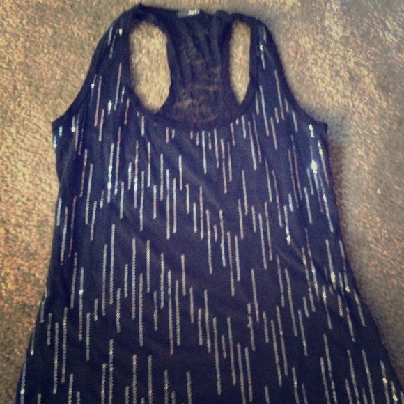 sold  Cute black top 