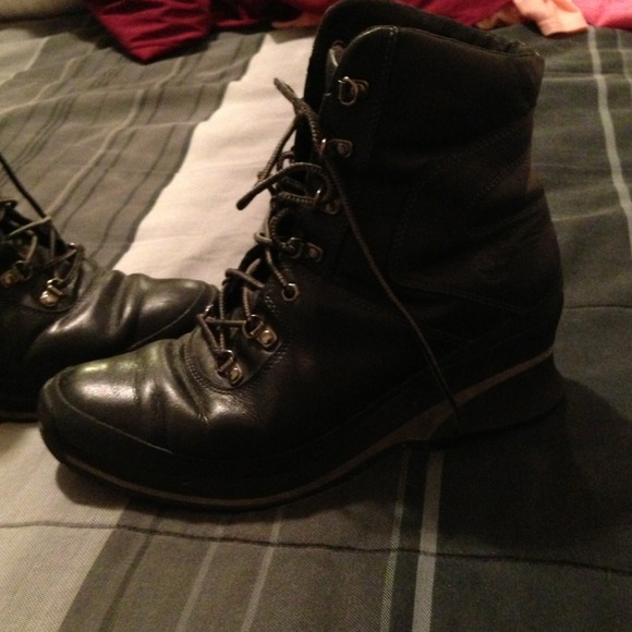 Timberland Boots Genuine Leather on the Upper Part