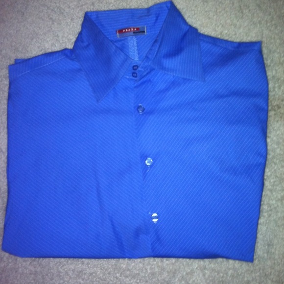 Prada Men's dress shirt size 16/35